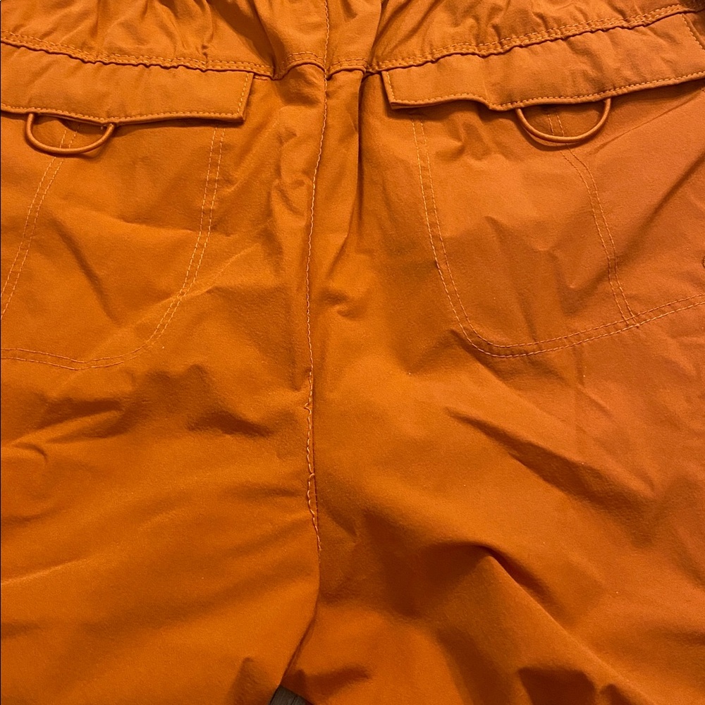 The American Outsdoorsman Nylon Gorpcore Terracotta Curved Hem Shorts SP22 LARGE - Picture 11 of 12